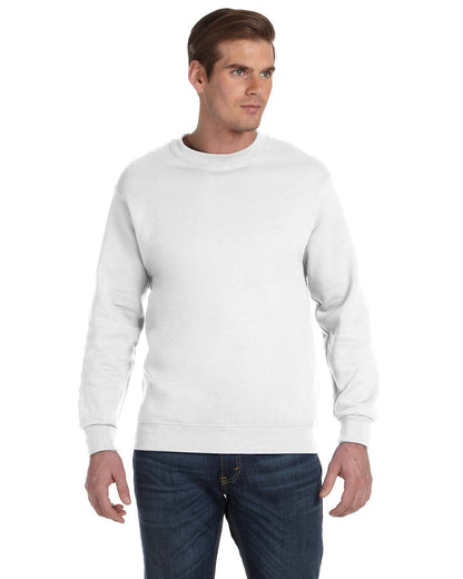 Gildan Adult DryBlend® Fleece Crew G120 #color_WHITE