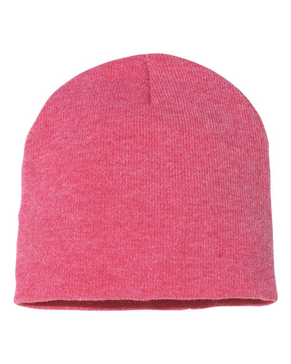 Sportsman 8" Beanie SP08 #color_Heather Red