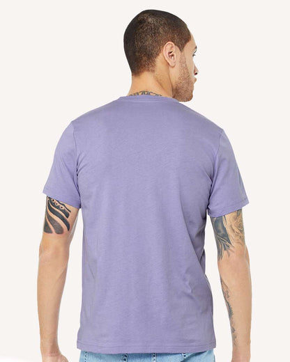 BELLA + CANVAS Jersey Tee 3001 #colormdl_Dark Lavender