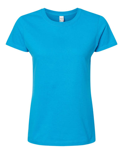 M&O Women's Gold Soft Touch T-Shirt 4810 #color_Sapphire