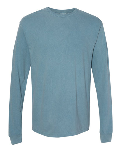 Comfort Colors Garment-Dyed Heavyweight Long Sleeve T-Shirt 6014 #color_Ice Blue