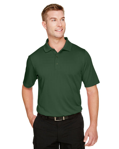 Harriton Men's Advantage Snag Protection Plus Polo M348 #color_DARK GREEN