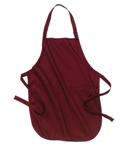 Atc Everyday Full Length Apron A100 #color_Maroon