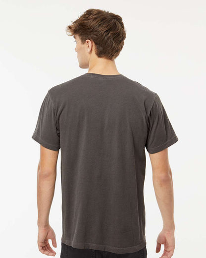 M&O Vintage Garment-Dyed T-Shirt 6500M #colormdl_Charcoal