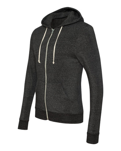 Alternative Rocky Eco-Fleece Full-Zip Hoodie 9590 #color_Eco Black