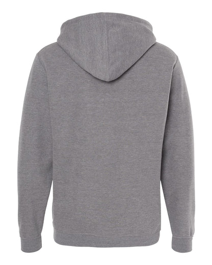 M&O Unisex Pullover Hoodie 3320 #color_Heather Grey