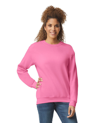 Gildan Adult Heavy Blend™ Fleece Crew G180 #color_SAFETY PINK