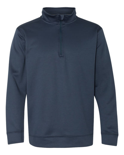 Gildan Performance® Tech Quarter-Zip Sweatshirt 99800 #color_Dark Navy