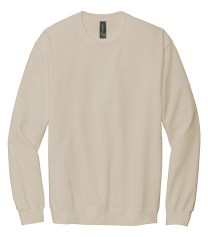 Gildan SoftStyle Crewneck Sweatshirt SF000 #color_Sand