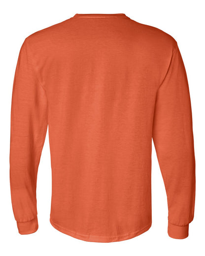 Gildan DryBlend® 50/50 Long Sleeve T-Shirt 8400 #color_Orange