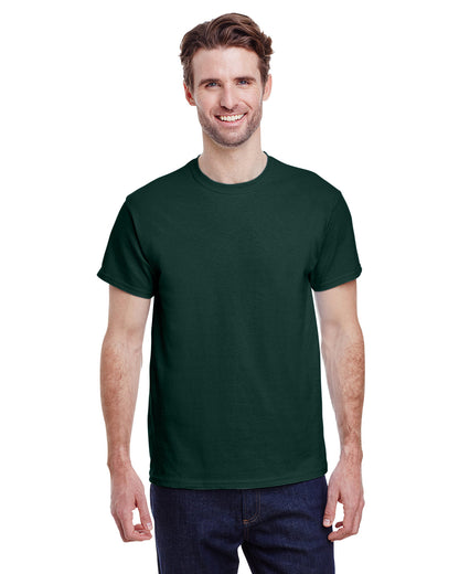 Gildan Adult Ultra Cotton® T-Shirt G200 #color_FOREST GREEN