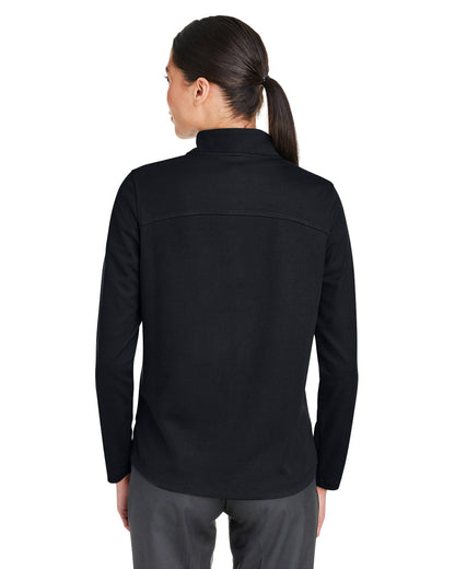 North End Ladies' Express Tech Performance Quarter-Zip NE412W #color_BLACK