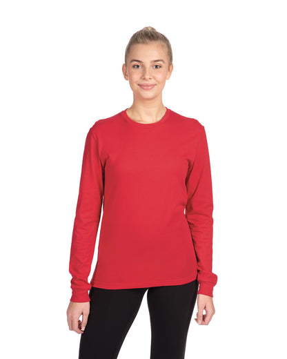 Next Level Unisex CVC Long-Sleeve T-Shirt 6211NL #color_RED