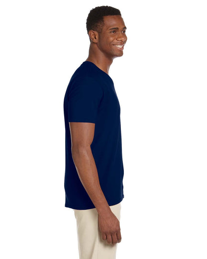 Gildan Adult Softstyle® V-Neck T-Shirt G64V #color_NAVY