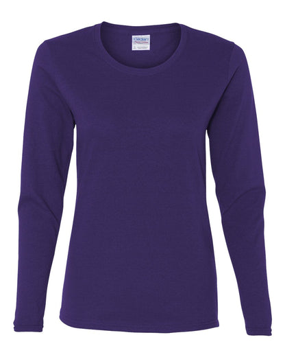 Gildan Heavy Cotton™ Women’s Long Sleeve T-Shirt 5400L #color_Purple