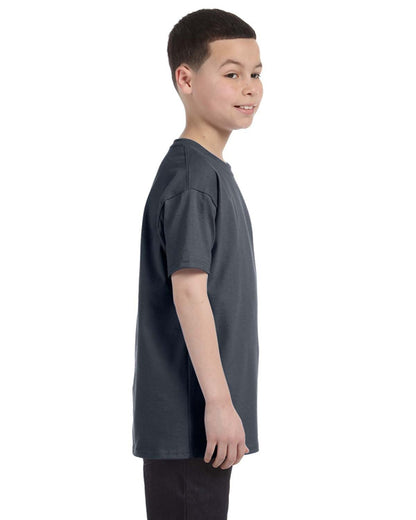 Gildan Youth Heavy Cotton™ T-Shirt G500B #color_DARK HEATHER