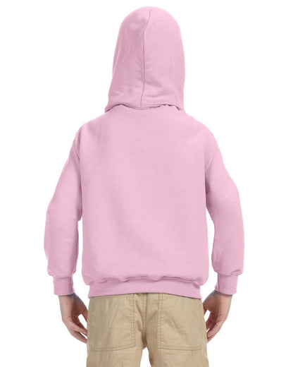 Gildan Youth Heavy Blend™ Hooded Sweatshirt G185B #color_LIGHT PINK