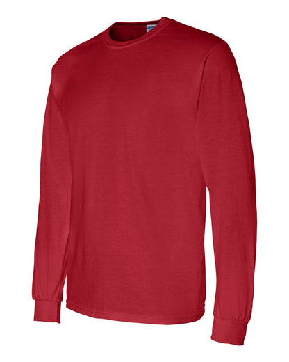 Gildan DryBlend® 50/50 Long Sleeve T-Shirt 8400 #color_Red