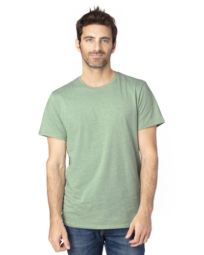 Threadfast Unisex Ultimate CVC T-Shirt 100A #color_ARMY HEATHER