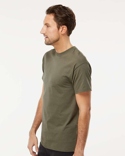 M&O Gold Soft Touch T-Shirt 4800 #colormdl_Military Green