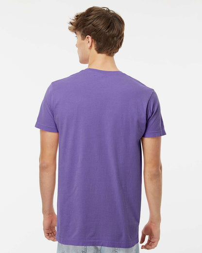 M&O Vintage Garment-Dyed T-Shirt 6500M #colormdl_Violet