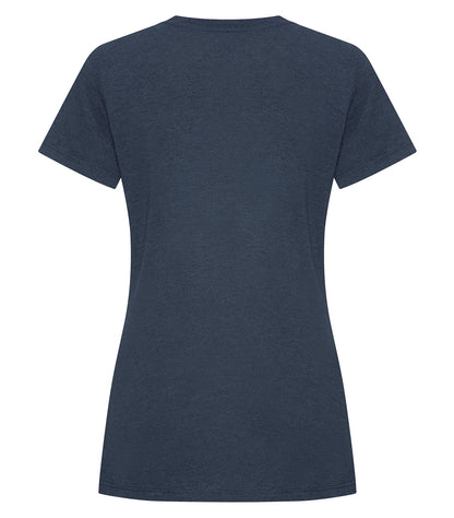 Koi Element TriBlend Ladies Tee KOI8050L #color_Indigo Frost