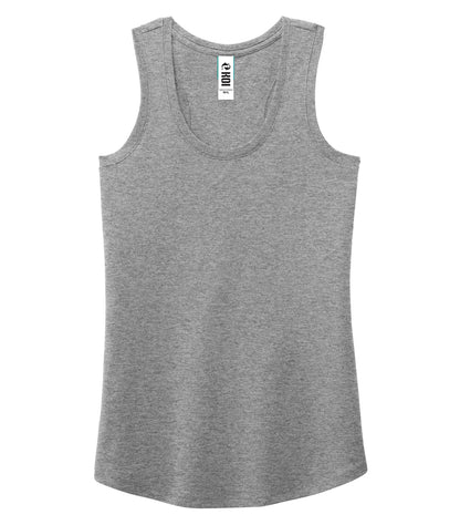 Koi Element Triblend Lds Racerback KOI8055L #color_Grey Frost