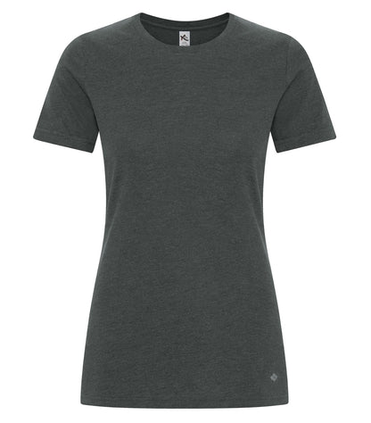 Koi Element Ringspun Lds' Tee KOI8060L #color_Charcoal
