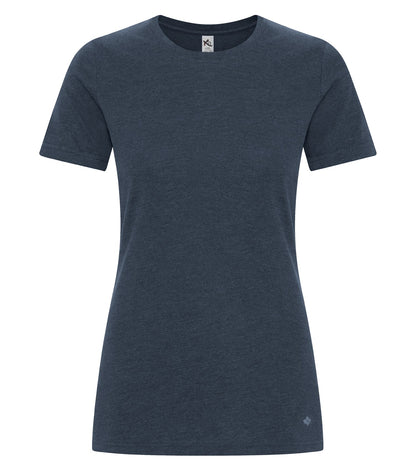 Koi Element Ringspun Lds' Tee KOI8060L #color_Indigo