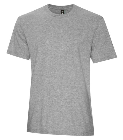 Koi Element Ring Spun Cotton Tee KOI8070 #color_Grey Heather