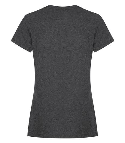 Koi Element RingSpun Cotton Lds T KOI8070L #color_Charcoal Heather