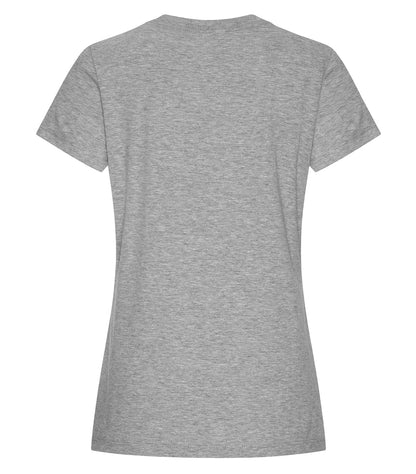 Koi Element RingSpun Cotton Lds T KOI8070L #color_Grey Heather