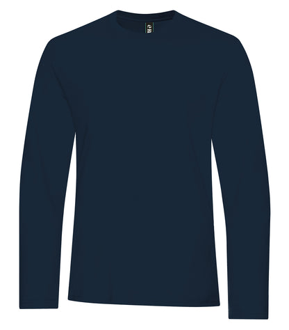 Koi Element Rng Spn Cotton LS Tee KOI8075 #color_Midnight Blue