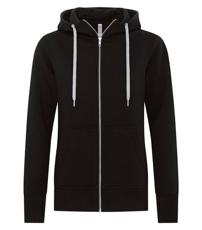 Atc Esactive Core F/Z Hooded Lds'Sweatshirt L2018 #color_Black