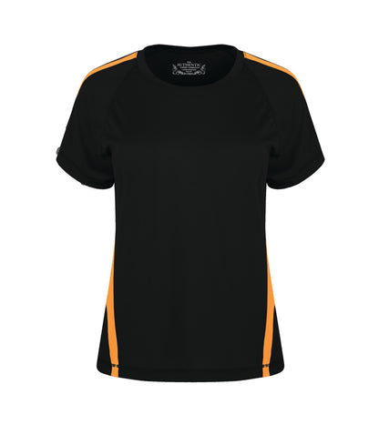 Atc ProTeam Home & Away Lds'Jersey L3519 #color_Black/Extreme Orange