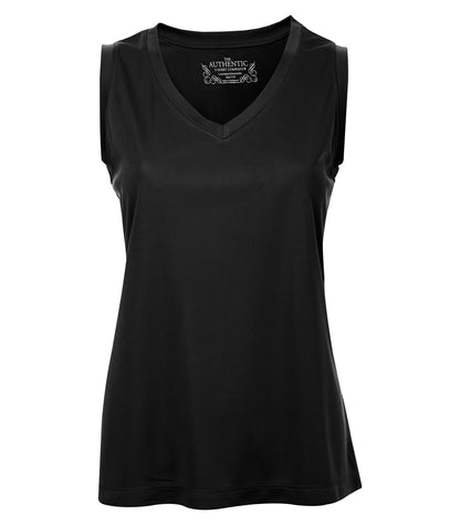 Atc ProTeam Sleeveless V-Neck Lds' L3527 #color_Black