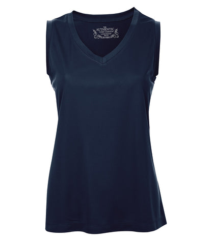 Atc ProTeam Sleeveless V-Neck Lds' L3527 #color_True Navy