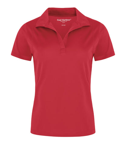 Coal Harbour Snag Resist Lds' Polo L445 #color_True Red