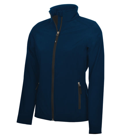 Coal Harbour Everyday Soft Shell Lds' Jkt L7603 #color_Midnight Blue