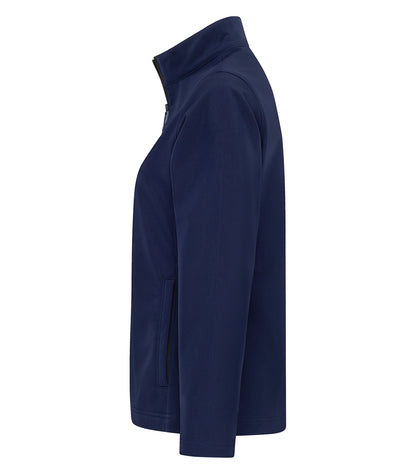Coal Harbour Essential SoftShell Lds Jacket L7610 #color_True Navy