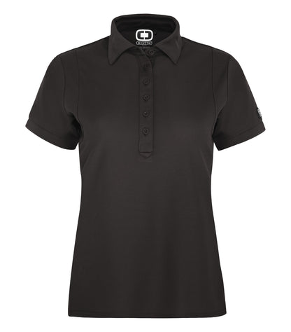 Ogio Jewel Lds' Polo LOG101 #color_Blacktop