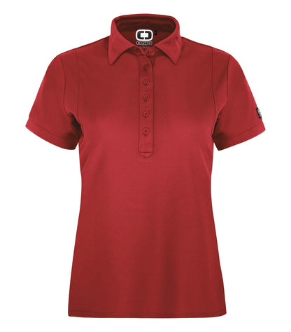 Ogio Jewel Lds' Polo LOG101 #color_Signal Red