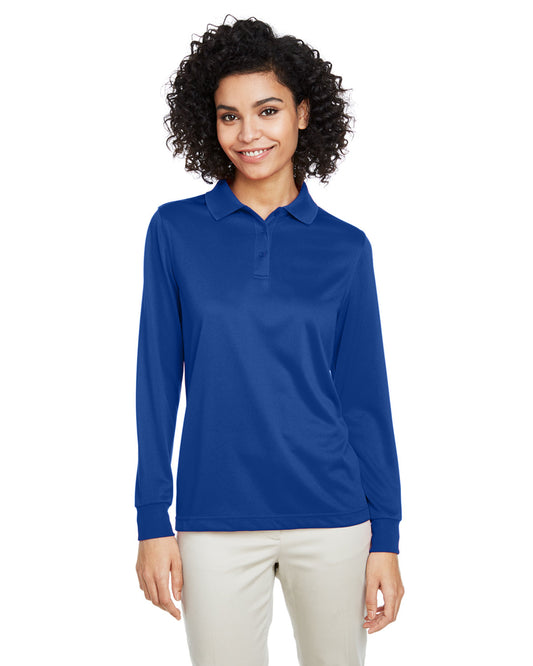 Harriton Ladies' Advantage Snag Protection Plus IL Long Sleeve Polo M348LW