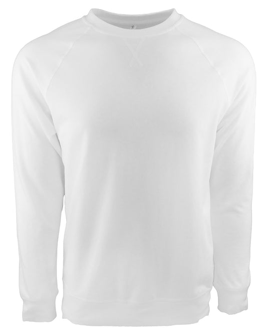 Next Level Apparel Unisex Laguna French Terry Raglan Sweatshirt N9000