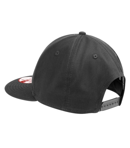 New Era Flat Bill Snapback Cap NE400 #color_Charcoal