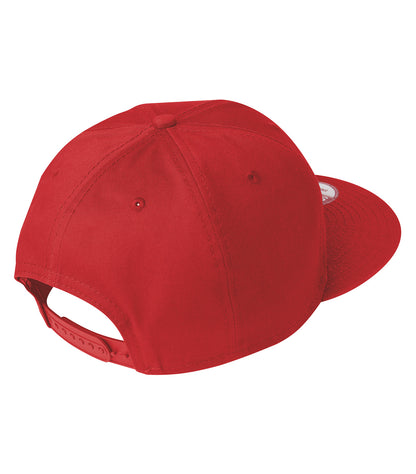New Era Flat Bill Snapback Cap NE400 #color_Scarlet Red