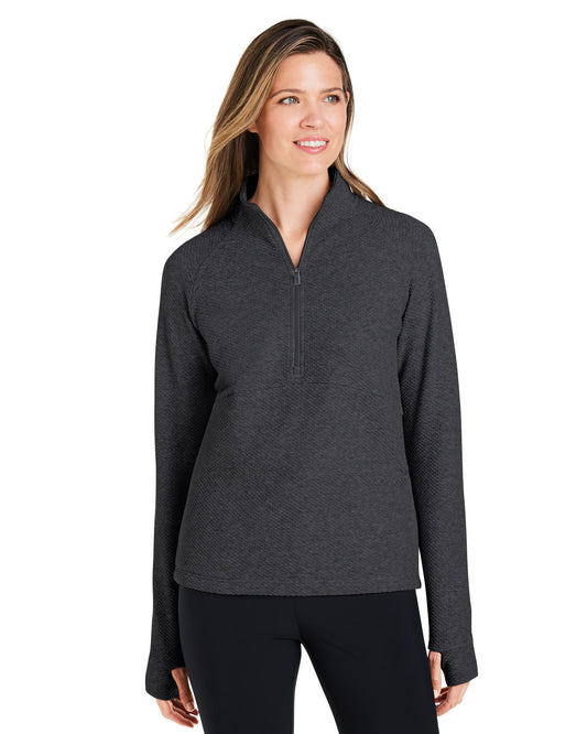 North End Ladies' Spirit Textured Quarter-Zip NE725W