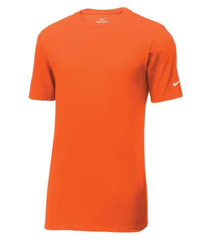 Nike Dri-FIT Cotton/Poly Tee NKBQ5231 #color_Brilliant Orange