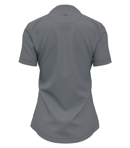 Original Penguin Oxford Ladies Polo OGKBA002 #color_Caviar