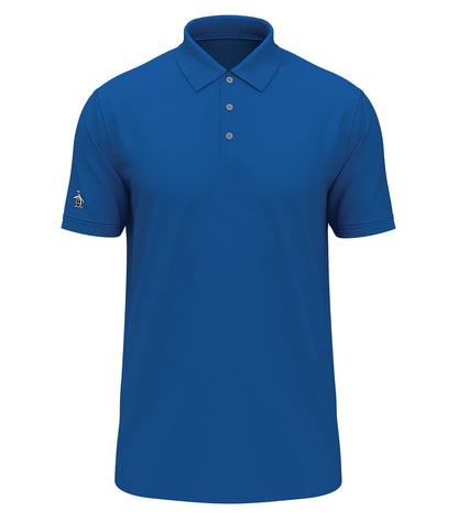 Original Penguin Solid Polo OGM0F4 #color_Magnetic Blue
